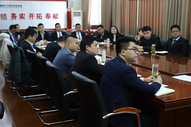 安徽新东方烹饪高级技工学校中层管理者培训圆满结束