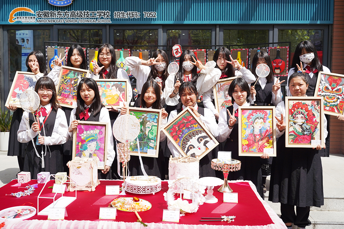 安徽新东方幼教专业国风作品展,太哇塞了!